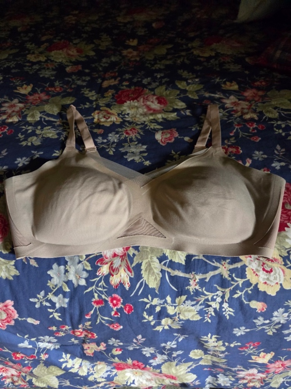 Womens Tan Honeylove Bra Size M